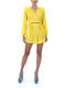 Zoya Women's Sleeveless One-piece Suit Yellow