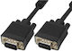 Autonics Cable VGA male - VGA male Μαύρο 10m (04.001.0389)