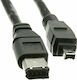 FireWire Cable 6-pin male to 4-pin male 2m