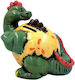Children's Money Box Ceramic Green 13x16x16cm