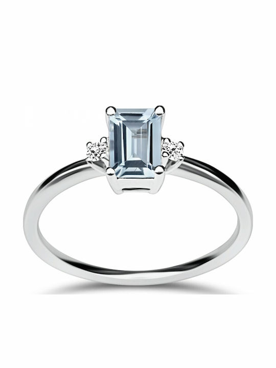 Chrilia Single Stone with Diamond