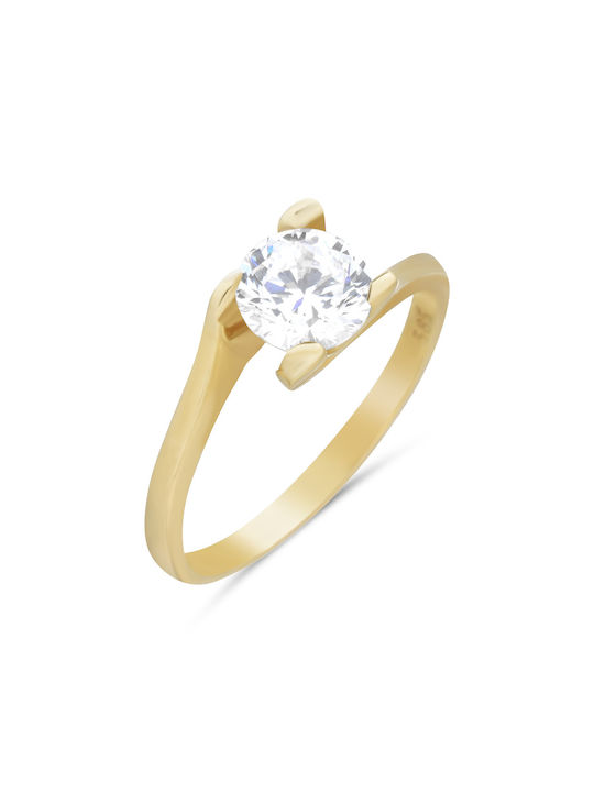 Single Stone from Gold 14K