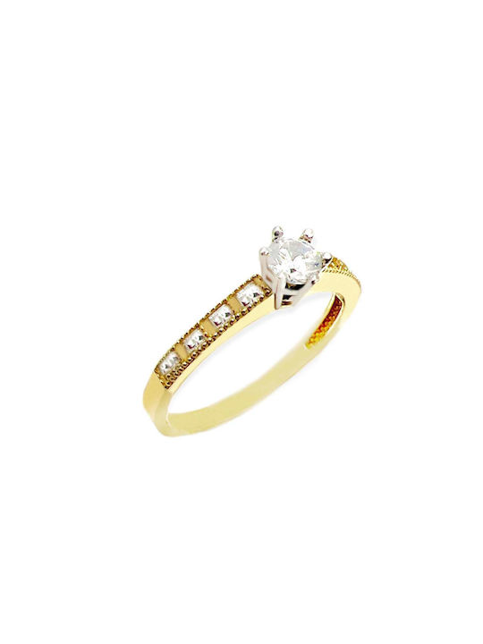 Single Stone from Gold 14K