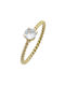 Single Stone from Gold 14K