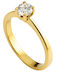 FenixJewelry Единичен камък от Злато 14K