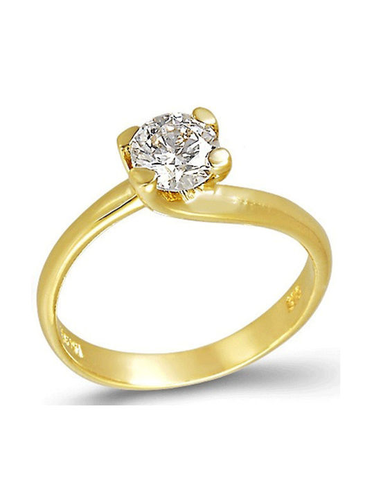 Single Stone from Gold 14K