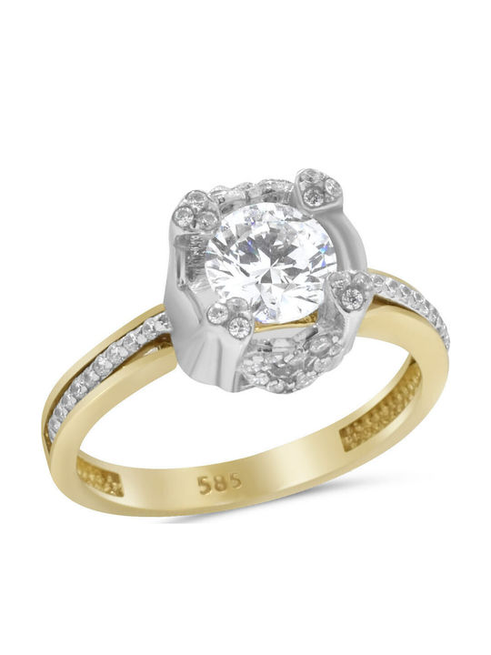 Goldjewels Einzelstein aus Gold 14K