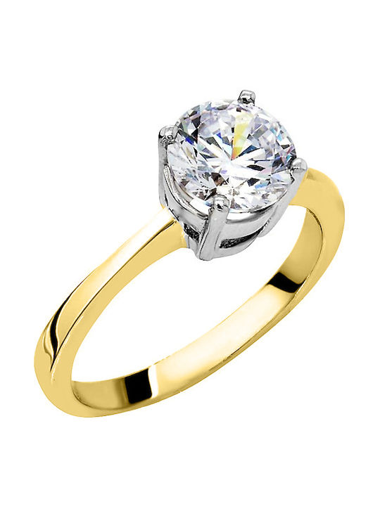 Single Stone from Gold 14K