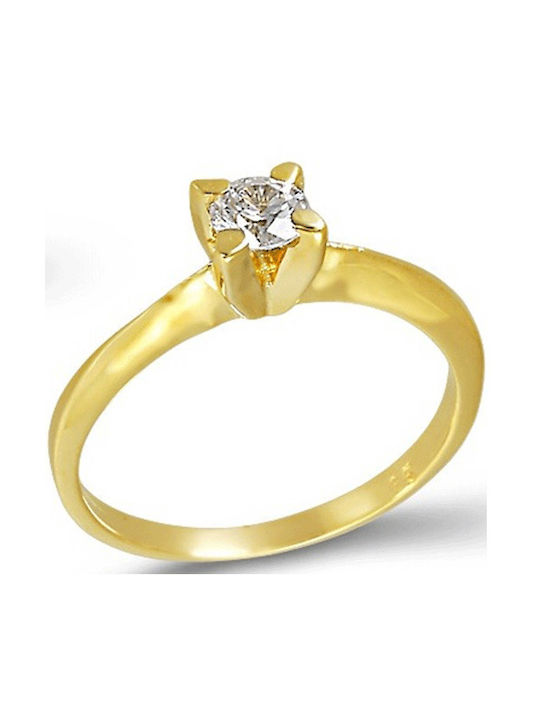 Single Stone from Gold 14K