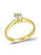 Single Stone from Gold 14K