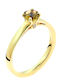Einzelstein aus Gold 18K