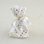 Christening Favor in Pouch made of Fabric