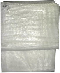Bradas Αδιάβροχος Μουσαμάς 100gr/m² 3x3μ. Ελαφρού Τύπου Διάφανος