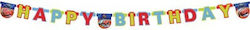 Happy Birthday Garland for Party Disney Cars 15cm