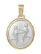 Anhänger Kinder Amulett aus Gold 14K 031315