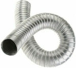 Chimney Chimney Tube Metallic 140mm Silver