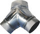 Spiroduct Coș de Fum Inox 80mm Argintiu