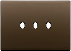 Vimar Switch Frame in Bronze Color 431145