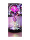 Διακοσμητικό Φωτιστικό LED Θερμό Λευκό Forever Rose 22x9x11εκ.