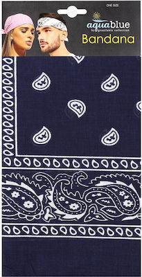 Aquablue Bandana pentru Păr Albastru 1buc