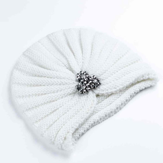 Cuoro Turban de Păr Alb