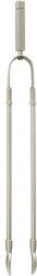 Zogometal Fireplace Tongs Silver
