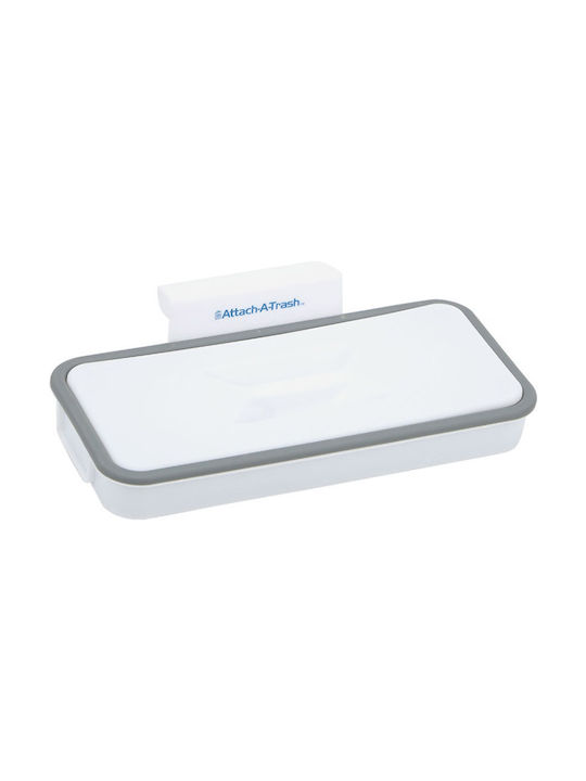 Plastic Bag Support Base 24.5x11x3cm White