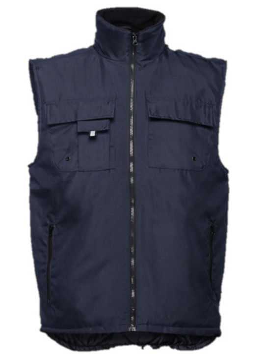 Safety Vest with Fleece Lining Navy Blue