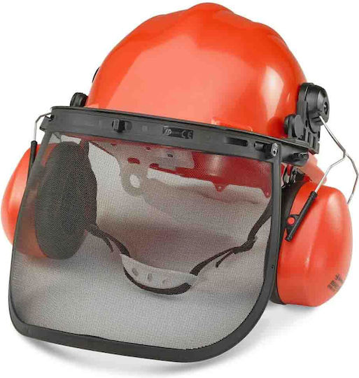 Beeswift Construction Site Helmet with Earplugs Orange 001.002.03.08.004
