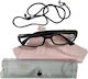 Lesebrille +3.50 in Schwarz Farbe 3,50