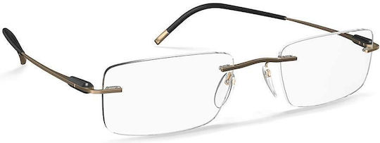 Silhouette Rame Ochelari Pentru Bărbați Negru PURIST7630
