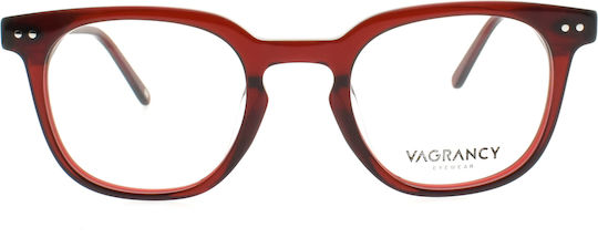 Vagrancy Plastic Rame Ochelari Roșu AS6429 C4