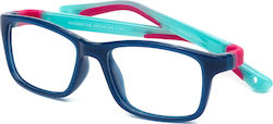 Nanovista Crew 3.0 Kids Acetate Frame Blue NAO3...
