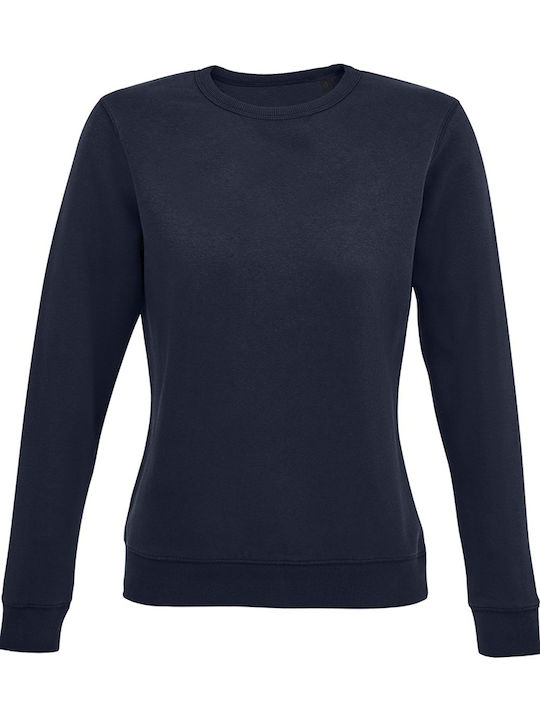 Kids Moda Women's Sweatshirt Navy Blue