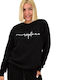 Potre Women's Sweatshirt Black