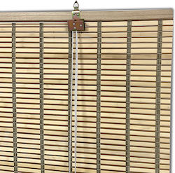 Woodware Shade Blind Bamboo in Beige Color L120xH220cm