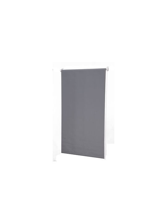 Roller Blinds Roman Total Blackout Gray W90xH140cm OI_604080