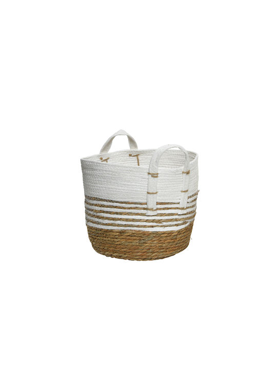 Wicker Decorative Basket 34x34x27cm