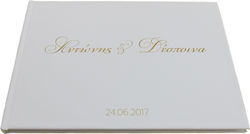 Estelle Weddings Βιβλίο Ευχών Γάμου Λευκό Estelle Weddings Βιβλίο Ευχών Γάμου Λευκό