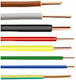 Power Cord Type NYA with Cable Properties 1x4mm² in Green Colour 1m