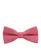 Linen Bow Tie Red
