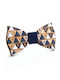 Wooden Bow Tie Multicolour