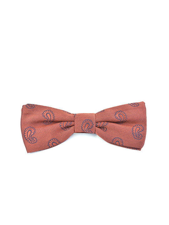 Silk Bow Tie Orange