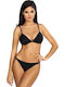 Set Bikini Τριγωνάκι Μαύρο