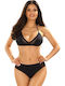 Set Bikini Τριγωνάκι Μαύρο