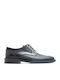 Leder Herren Freizeitschuhe Schwarz