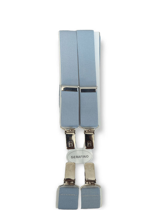 Suspenders Monochrome Gray