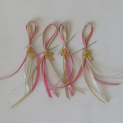 Christening Charm Pink 50pcs