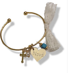 The Art of Beading Christening Charm Handcuff M...