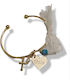 The Art of Beading Taufe Anhänger Handfessel Metall Gold 1 Stück MÄRTYRIKA50A